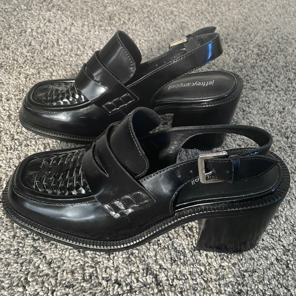 Jeffrey Campbell loafer. Size 6.5